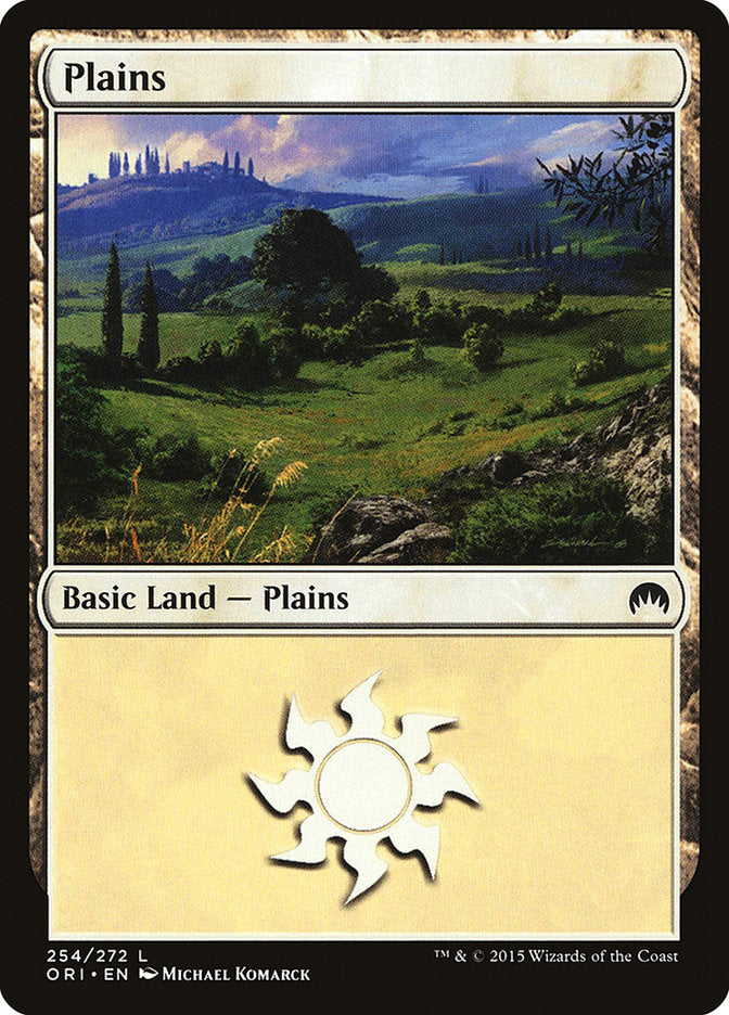 Plains (254) [Magic Origins] - Magic: The Gathering - Card Brawlers | Quebec | Canada |