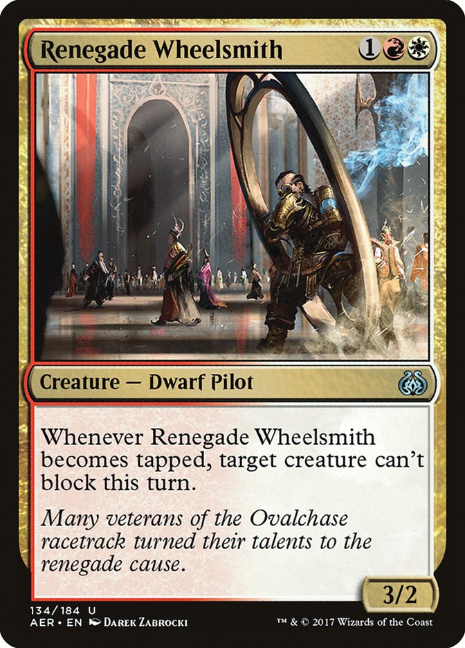 Renegade Wheelsmith [Aether Revolt] - Magic: The Gathering - Card Brawlers | Quebec | Canada |