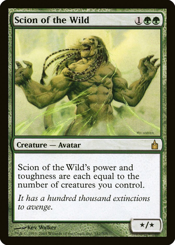 Scion of the Wild [Ravnica: City of Guilds] - Magic: The Gathering - Card Brawlers | Quebec | Canada |