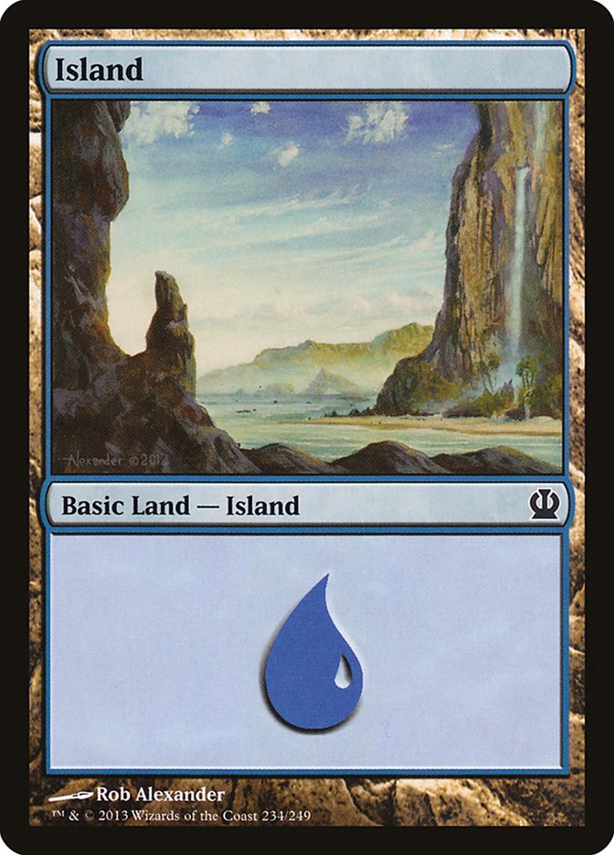 Island (234) [Theros] - Magic: The Gathering - Card Brawlers | Quebec | Canada |