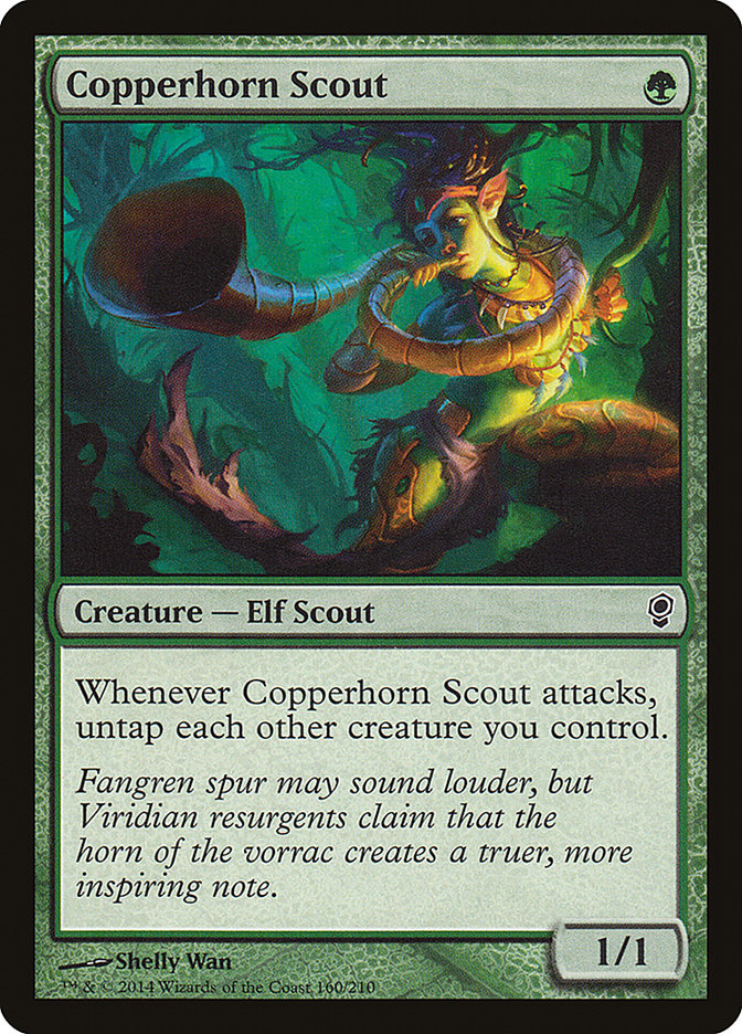 Copperhorn Scout [Conspiracy] - Magic: The Gathering - Card Brawlers | Quebec | Canada |