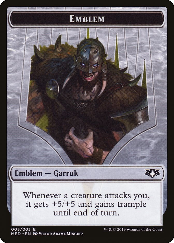Garruk, Apex Predator Emblem [Mythic Edition Tokens] - Magic: The Gathering - Card Brawlers | Quebec | Canada |