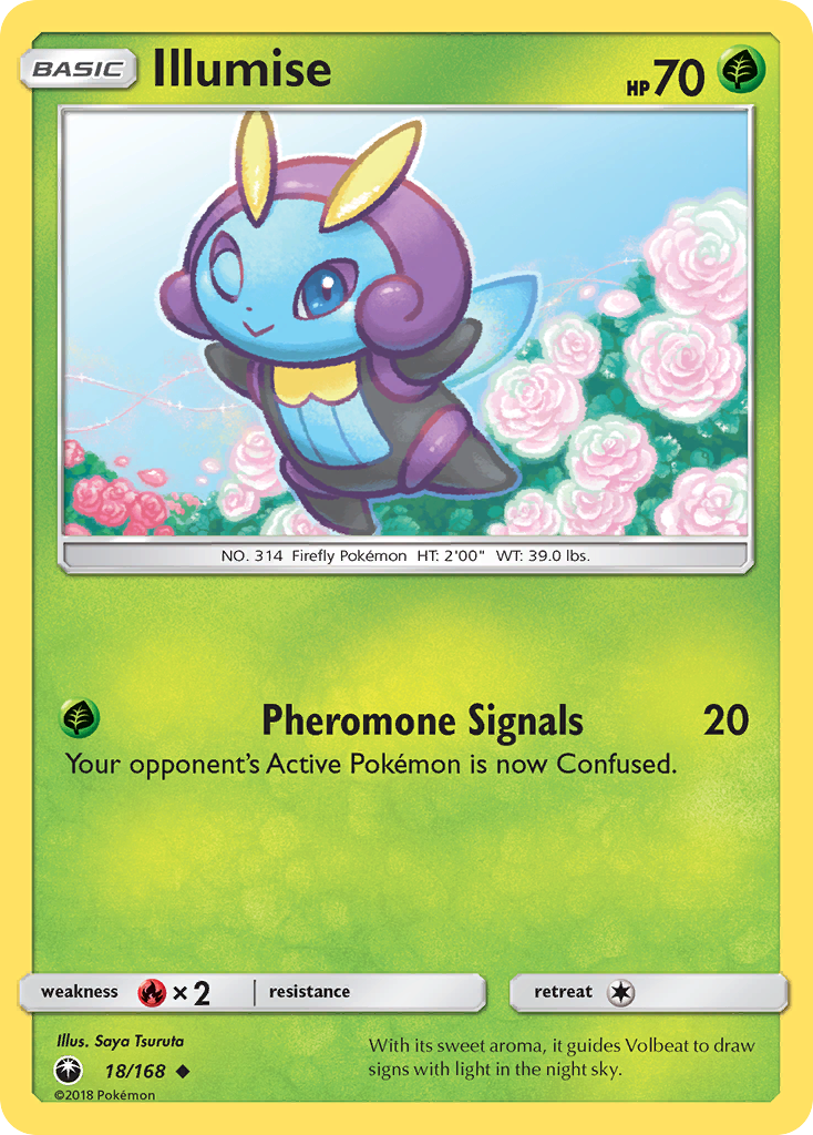 Illumise (18/168) [Sun & Moon: Celestial Storm] - Pokémon - Card Brawlers | Quebec | Canada |