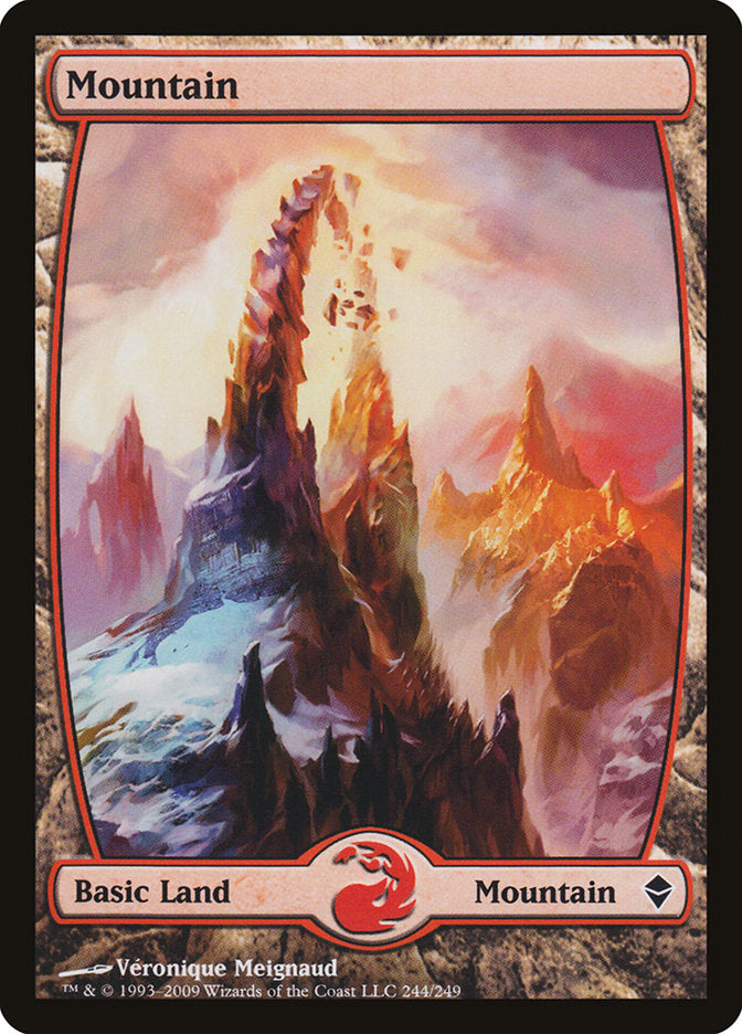 Mountain (244) [Zendikar] - Magic: The Gathering - Card Brawlers | Quebec | Canada |