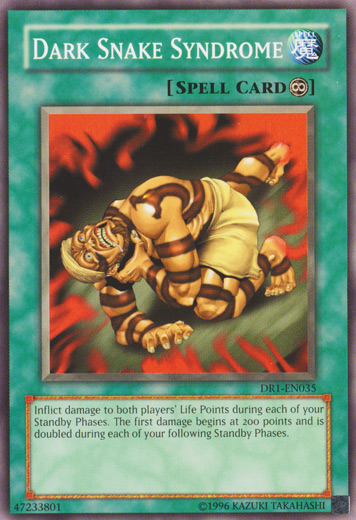 Dark Snake Syndrome [DR1-EN035] Common - Yu-Gi-Oh! - Card Brawlers | Quebec | Canada |