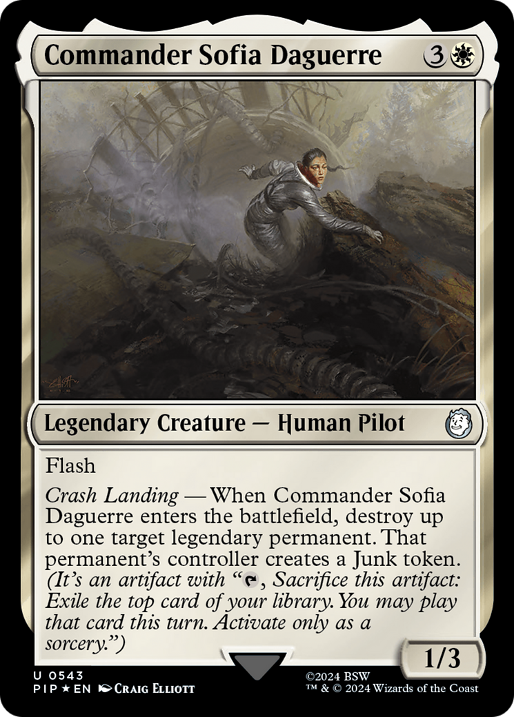 Commander Sofia Daguerre (Surge Foil) [Fallout] - Magic: The Gathering - Card Brawlers | Quebec | Canada |