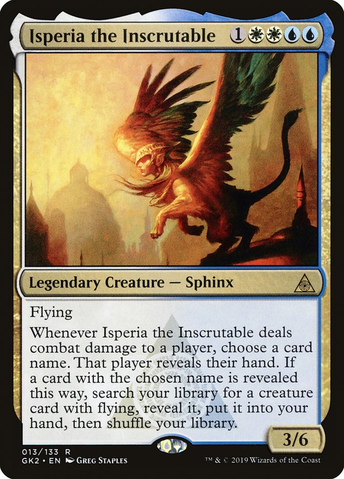 Isperia the Inscrutable [Ravnica Allegiance Guild Kit] - Magic: The Gathering - Card Brawlers | Quebec | Canada |