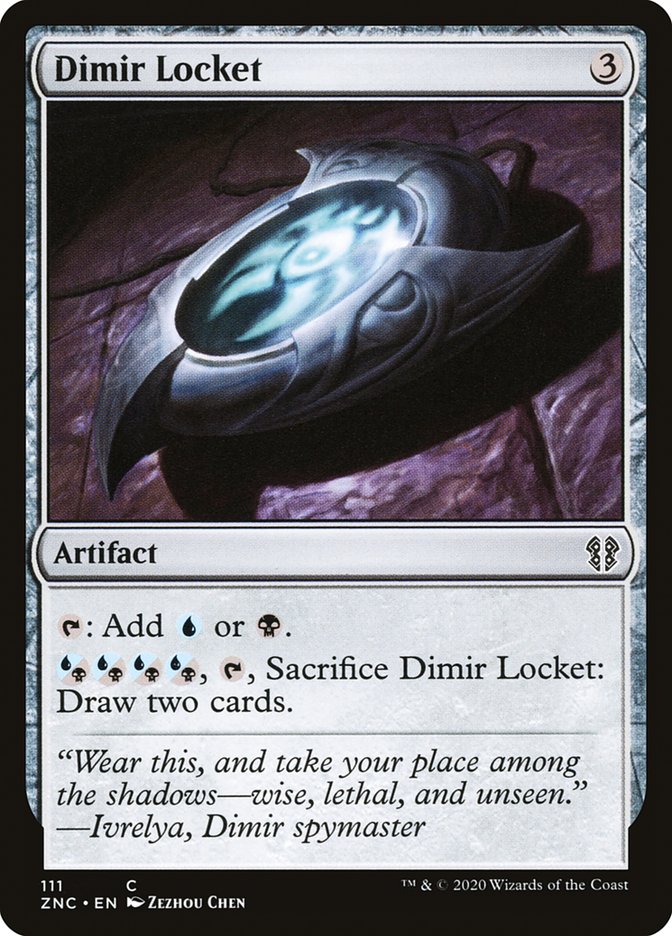 Dimir Locket [Zendikar Rising Commander] - Magic: The Gathering - Card Brawlers | Quebec | Canada |