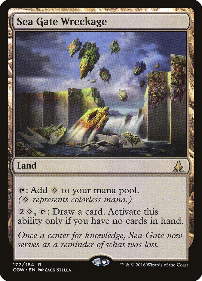 Sea Gate Wreckage [Oath of the Gatewatch] - Magic: The Gathering - Card Brawlers | Quebec | Canada |