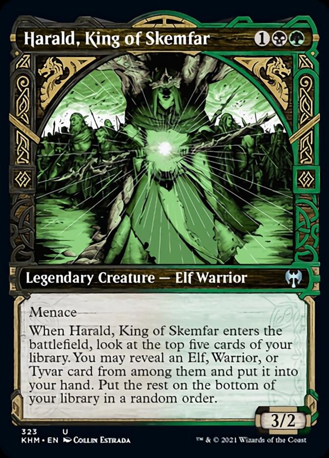 Harald, King of Skemfar (Showcase) [Kaldheim] - Magic: The Gathering - Card Brawlers | Quebec | Canada |