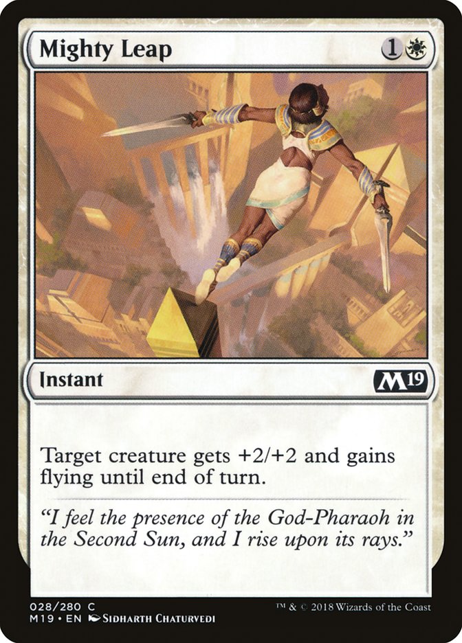 Mighty Leap [Core Set 2019] - Magic: The Gathering - Card Brawlers | Quebec | Canada |