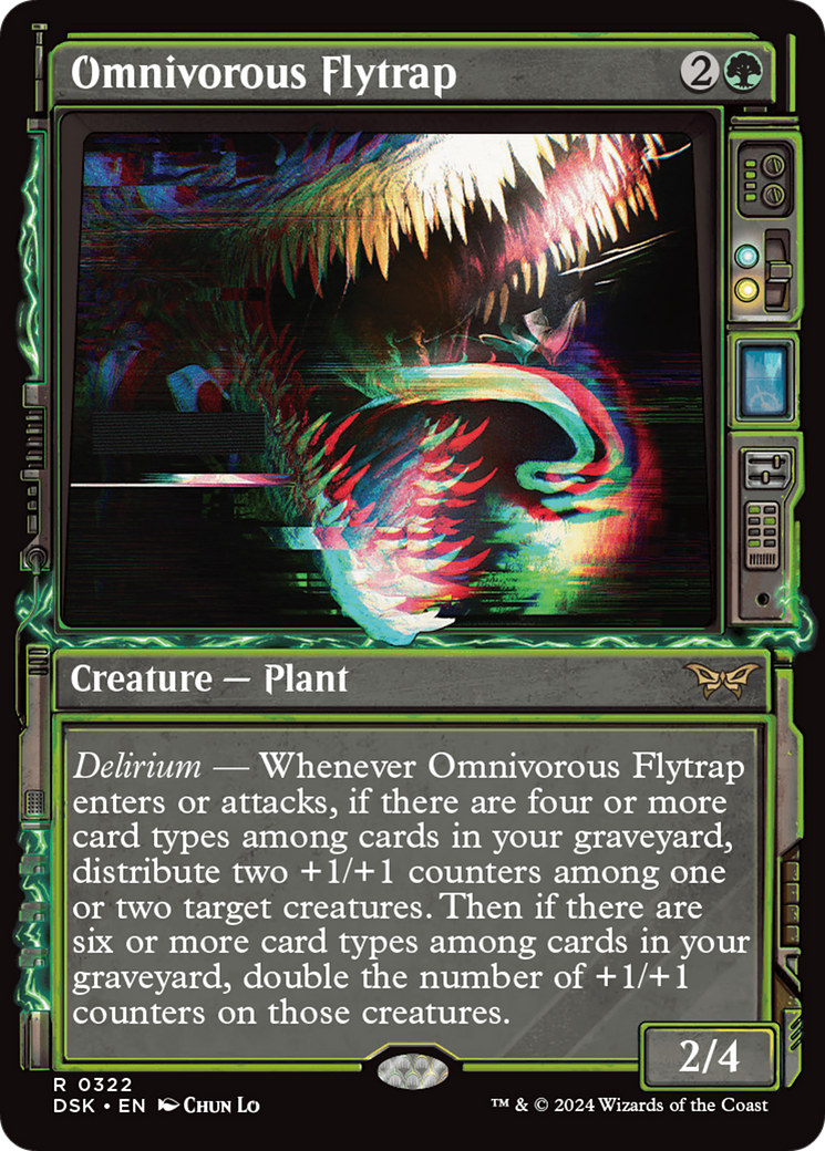 Omnivorous Flytrap (Showcase) [Duskmourn: House of Horror] - Magic: The Gathering - Card Brawlers | Quebec | Canada |