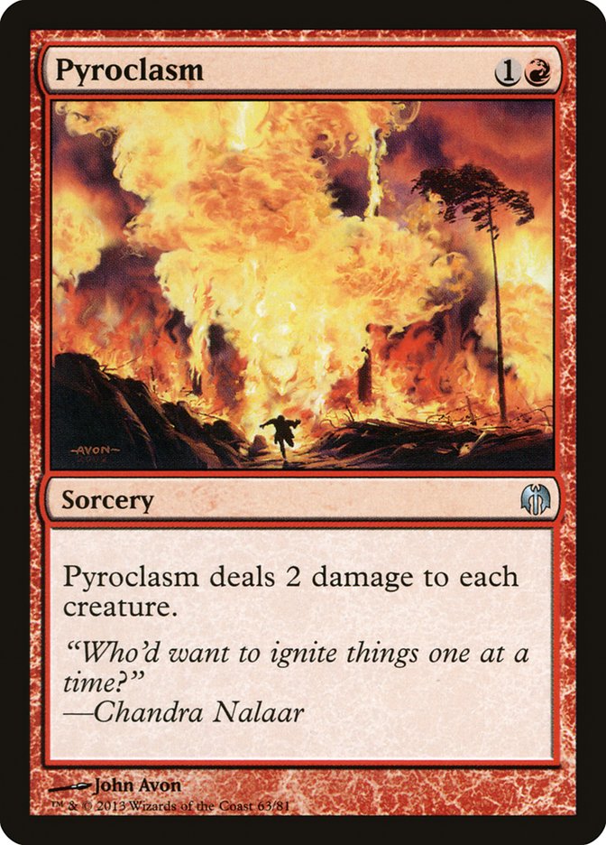 Pyroclasm [Duel Decks: Heroes vs. Monsters] - Magic: The Gathering - Card Brawlers | Quebec | Canada |