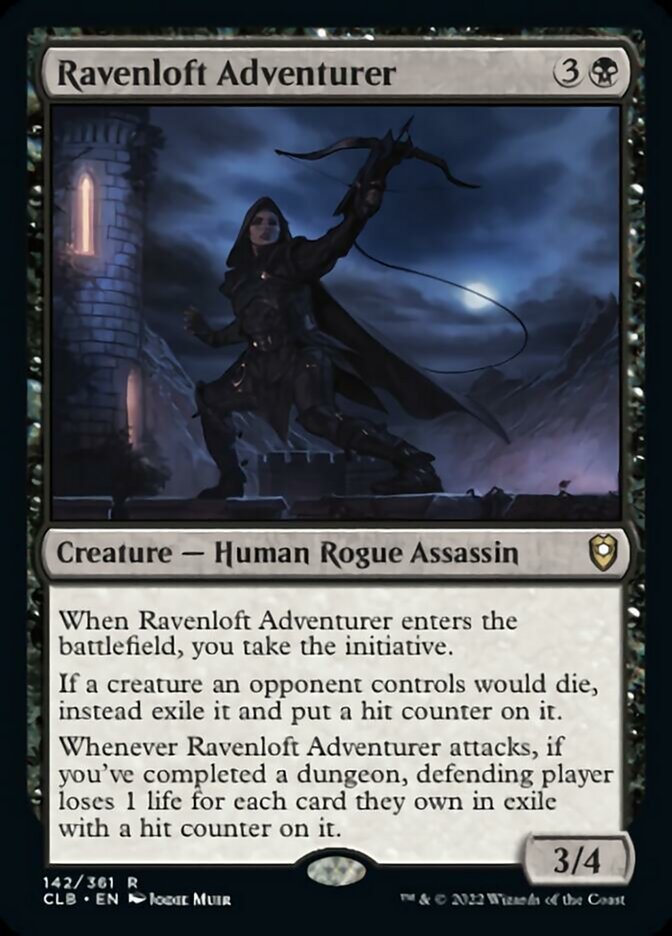 Ravenloft Adventurer [Commander Legends: Battle for Baldur's Gate] - Magic: The Gathering - Card Brawlers | Quebec | Canada |