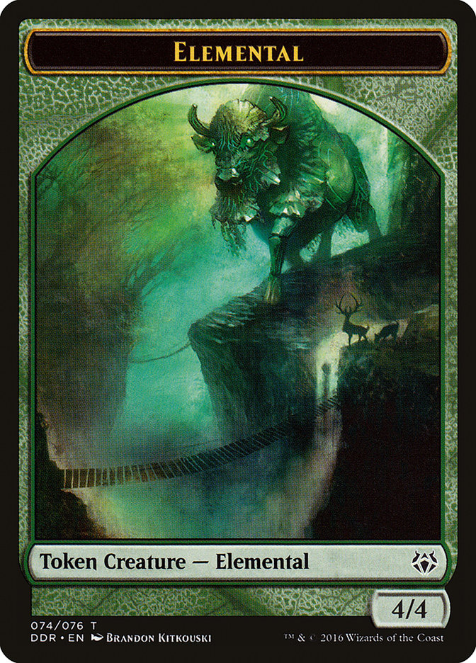 Elemental Token [Duel Decks: Nissa vs. Ob Nixilis] - Magic: The Gathering - Card Brawlers | Quebec | Canada |