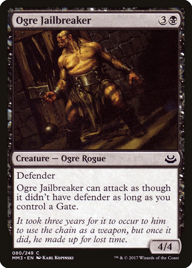 Ogre Jailbreaker [Modern Masters 2017] - Magic: The Gathering - Card Brawlers | Quebec | Canada |
