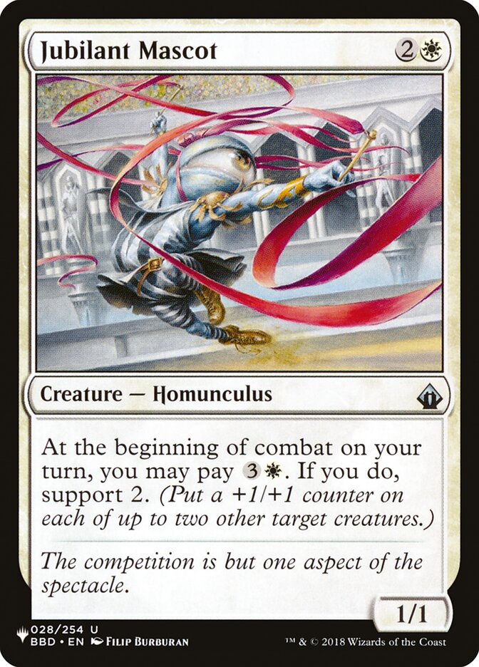 Jubilant Mascot [The List] - Magic: The Gathering - Card Brawlers | Quebec | Canada |