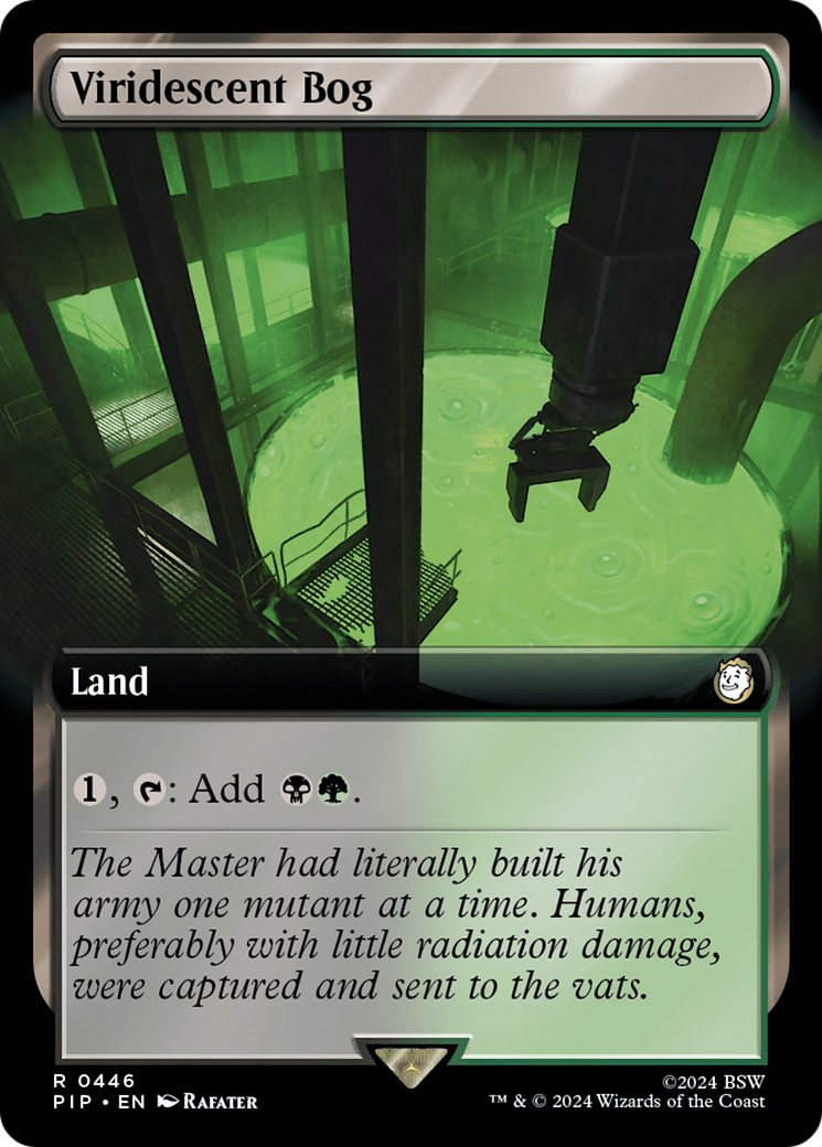 Viridescent Bog (Extended Art) [Fallout] - Magic: The Gathering - Card Brawlers | Quebec | Canada |