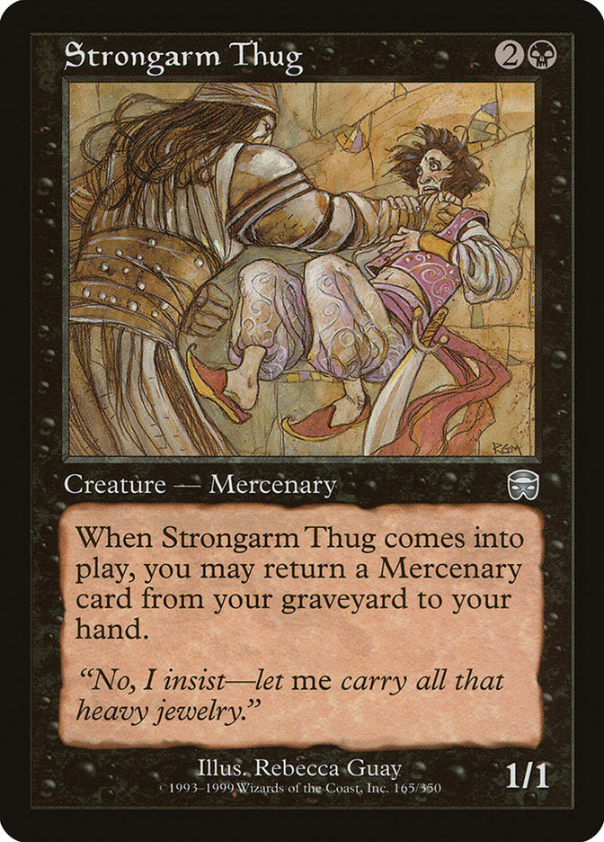 Strongarm Thug [Mercadian Masques] - Magic: The Gathering - Card Brawlers | Quebec | Canada |