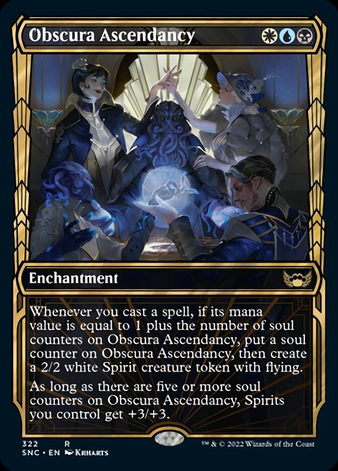 Obscura Ascendancy (Showcase Golden Age) [Streets of New Capenna] - Magic: The Gathering - Card Brawlers | Quebec | Canada |