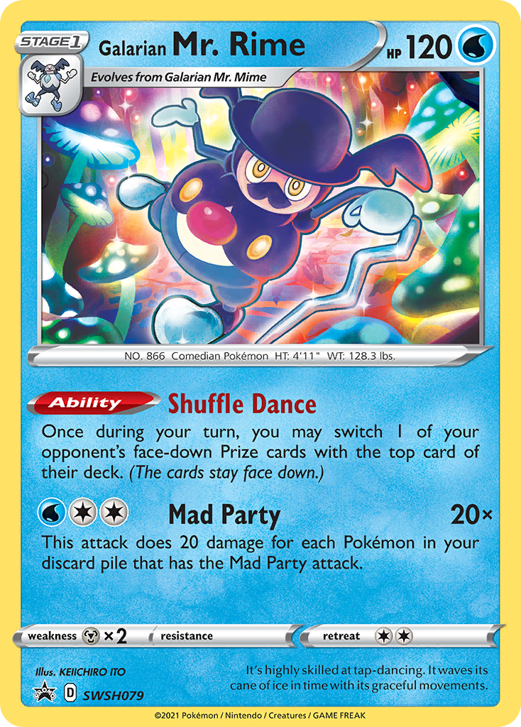 Galarian Mr. Rime (SWSH079) [Sword & Shield: Black Star Promos] - Pokémon - Card Brawlers | Quebec | Canada |