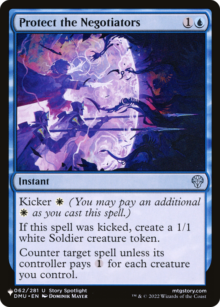 Protect the Negotiators [The List] - Magic: The Gathering - Card Brawlers | Quebec | Canada |