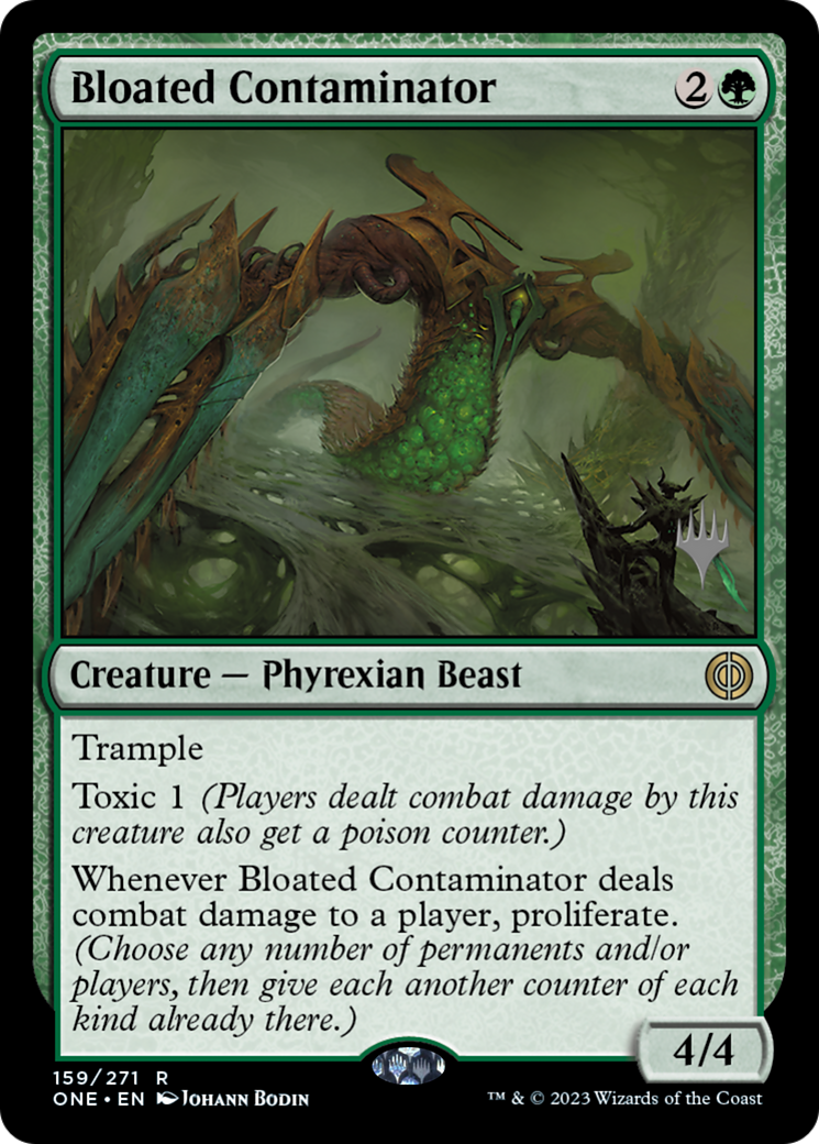 Bloated Contaminator (Promo Pack) [Phyrexia: All Will Be One Promos] - Magic: The Gathering - Card Brawlers | Quebec | Canada |