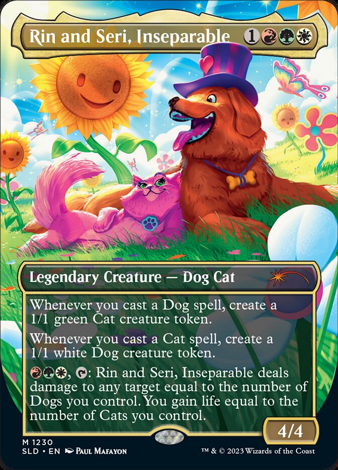 Rin and Seri, Inseparable (Borderless) [Secret Lair Drop Series] - Magic: The Gathering - Card Brawlers | Quebec | Canada |