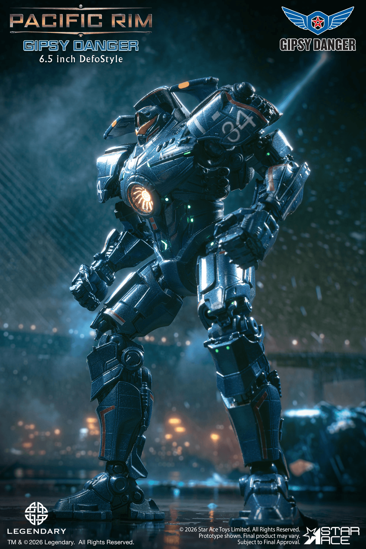 Star Ace - Pacific Rim – Gipsy Danger DefoStyle Figure - (PREORDER) December 15, 2026