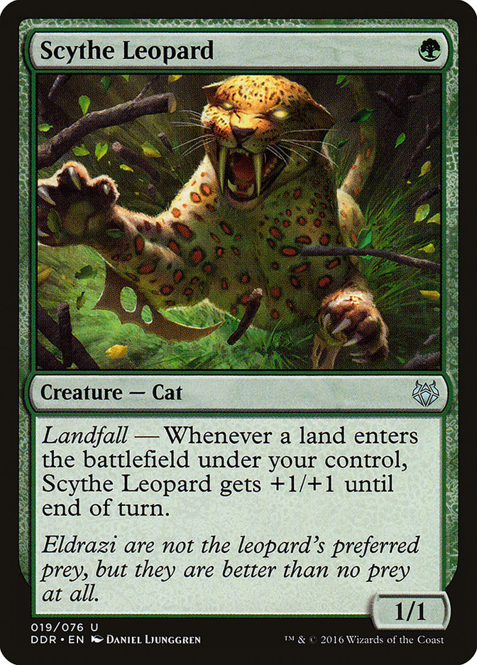 Scythe Leopard [Duel Decks: Nissa vs. Ob Nixilis] - Magic: The Gathering - Card Brawlers | Quebec | Canada |