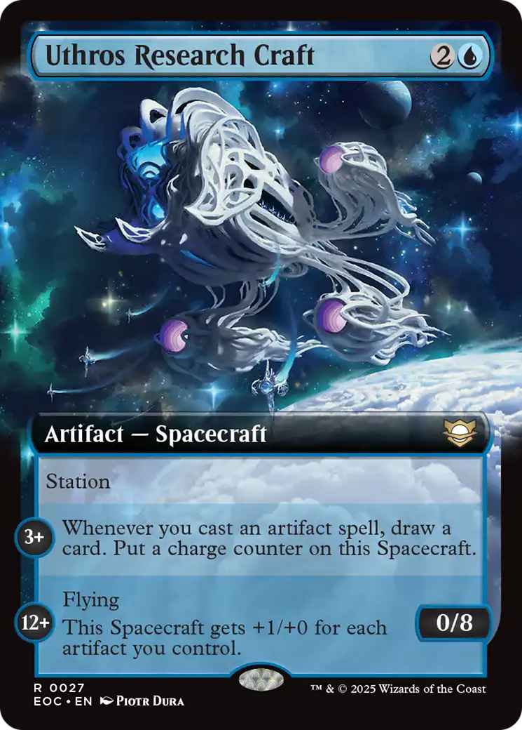 Uthros Research Craft (Extended Art) [Edge of Eternities Commander] - Magic: The Gathering - Card Brawlers | Quebec | Canada |
