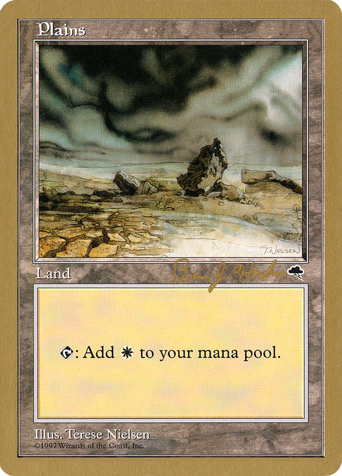 Plains (bh331) (Brian Hacker) [World Championship Decks 1998] - Magic: The Gathering - Card Brawlers | Quebec | Canada |