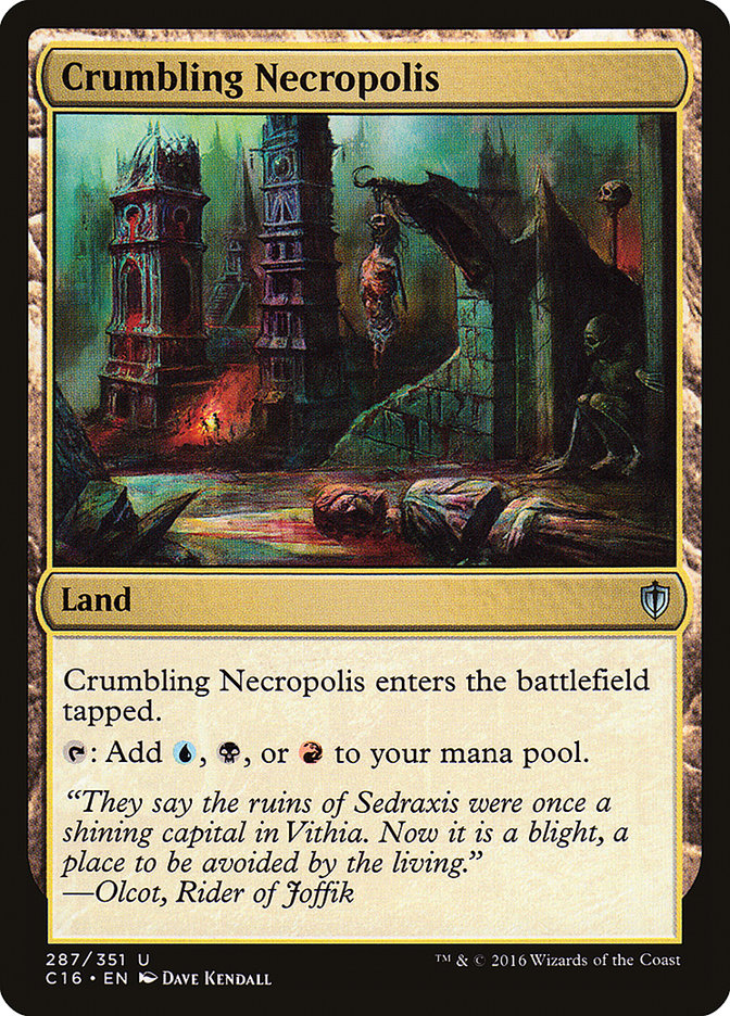 Crumbling Necropolis [Commander 2016] - Magic: The Gathering - Card Brawlers | Quebec | Canada |