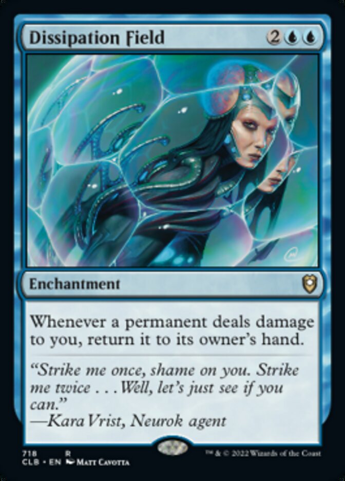 Dissipation Field [Commander Legends: Battle for Baldur's Gate] - Magic: The Gathering - Card Brawlers | Quebec | Canada |