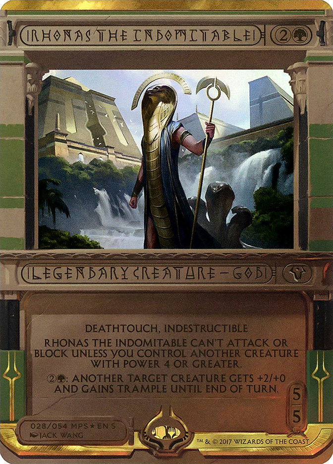 Rhonas the Indomitable (Invocation) [Amonkhet Invocations] - Magic: The Gathering - Card Brawlers | Quebec | Canada |