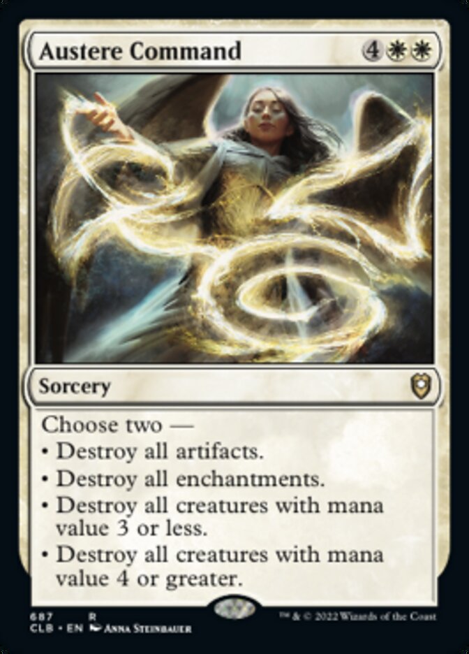 Austere Command [Commander Legends: Battle for Baldur's Gate] - Magic: The Gathering - Card Brawlers | Quebec | Canada |
