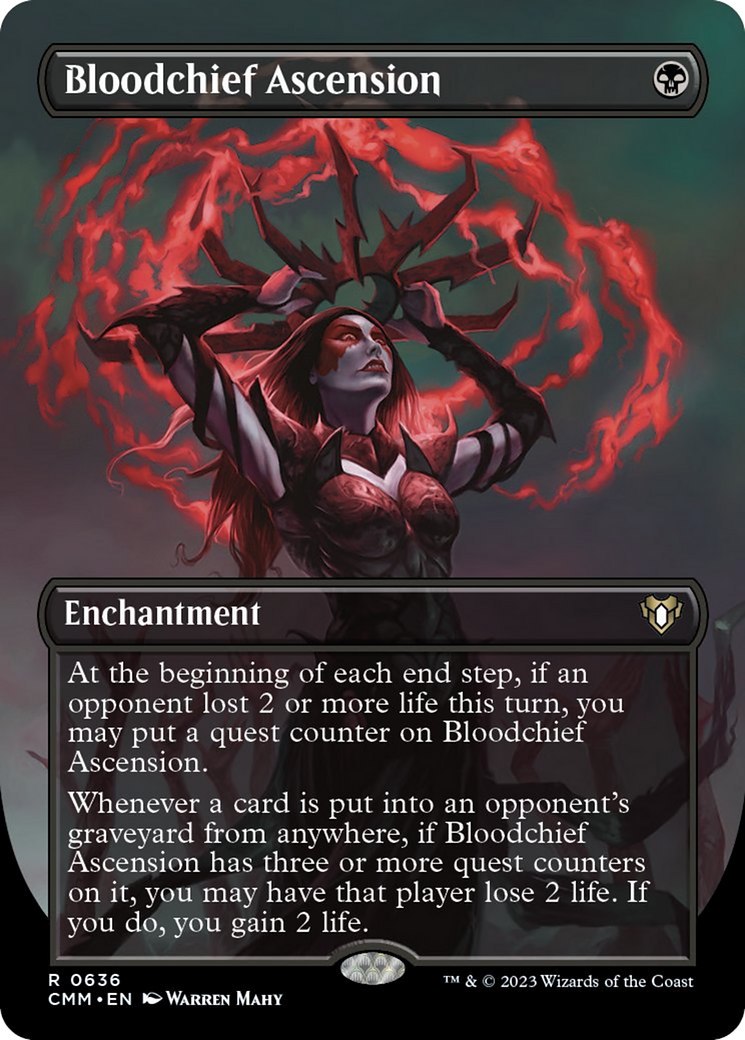 Bloodchief Ascension (Borderless Alternate Art) [Commander Masters] - Magic: The Gathering - Card Brawlers | Quebec | Canada |