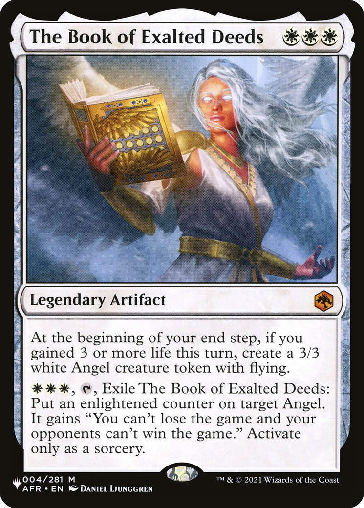 The Book of Exalted Deeds [Secret Lair: Angels] - Magic: The Gathering - Card Brawlers | Quebec | Canada |