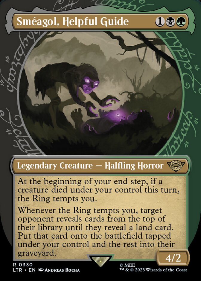 Smeagol, Helpful Guide (Showcase Ring Frame) [The Lord of the Rings: Tales of Middle-Earth] - Magic: The Gathering - Card Brawlers | Quebec | Canada |