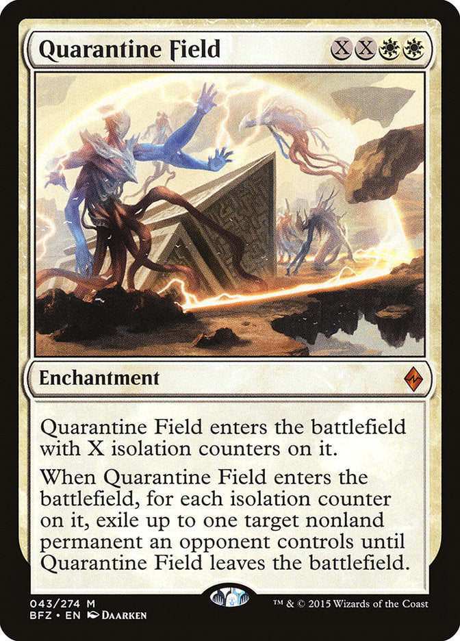 Quarantine Field [Battle for Zendikar] - Magic: The Gathering - Card Brawlers | Quebec | Canada |