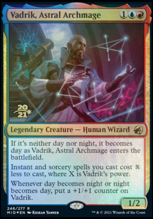 Vadrik, Astral Archmage [Innistrad: Midnight Hunt Prerelease Promos] - Magic: The Gathering - Card Brawlers | Quebec | Canada |