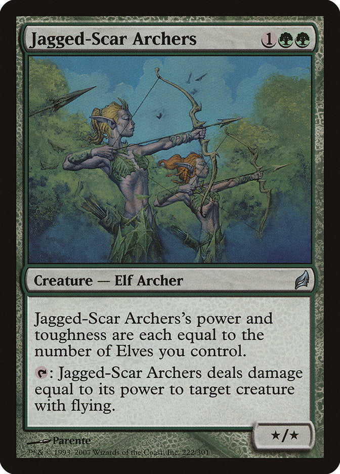 Jagged-Scar Archers [Lorwyn] - Magic: The Gathering - Card Brawlers | Quebec | Canada |