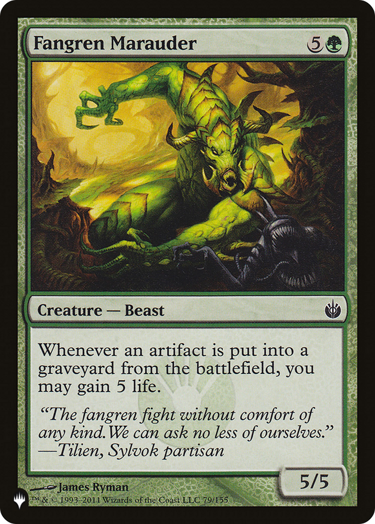 Fangren Marauder [The List] - Magic: The Gathering - Card Brawlers | Quebec | Canada |