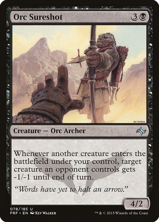Orc Sureshot [Fate Reforged] - Magic: The Gathering - Card Brawlers | Quebec | Canada |