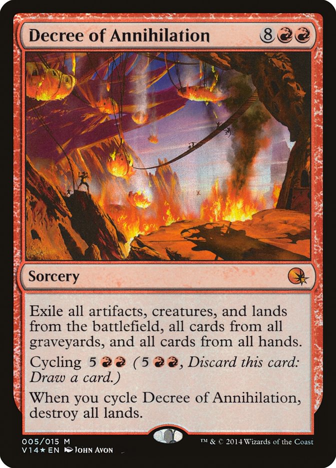 Decree of Annihilation [From the Vault: Annihilation] - Magic: The Gathering - Card Brawlers | Quebec | Canada |