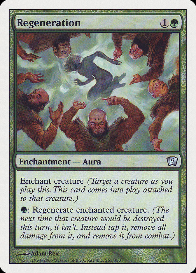 Regeneration [Ninth Edition] - Magic: The Gathering - Card Brawlers | Quebec | Canada |