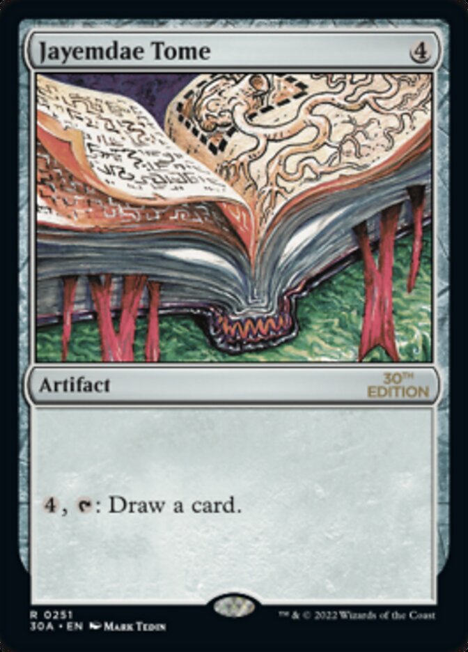 Jayemdae Tome [30th Anniversary Edition] - Magic: The Gathering - Card Brawlers | Quebec | Canada |