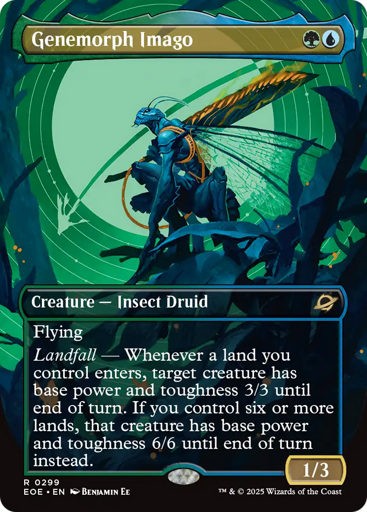 Genemorph Imago (Borderless) [Edge of Eternities] - Magic: The Gathering - Card Brawlers | Quebec | Canada |