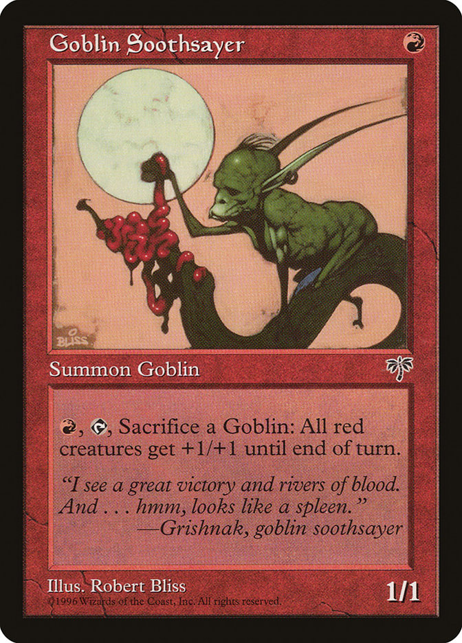 Goblin Soothsayer [Mirage] - Magic: The Gathering - Card Brawlers | Quebec | Canada |