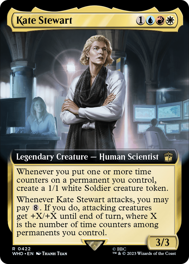 Kate Stewart (Extended Art) [Doctor Who] - Magic: The Gathering - Card Brawlers | Quebec | Canada |